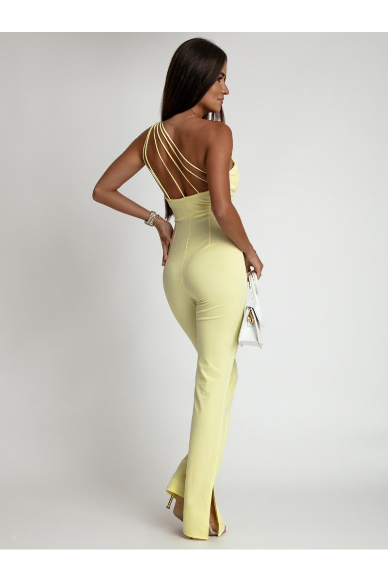 Žltá kombinéza STELLA — zozadu