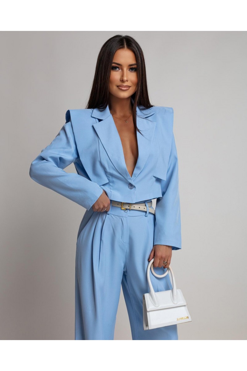 Modrý komplet CLASSIC BLUE — spredu