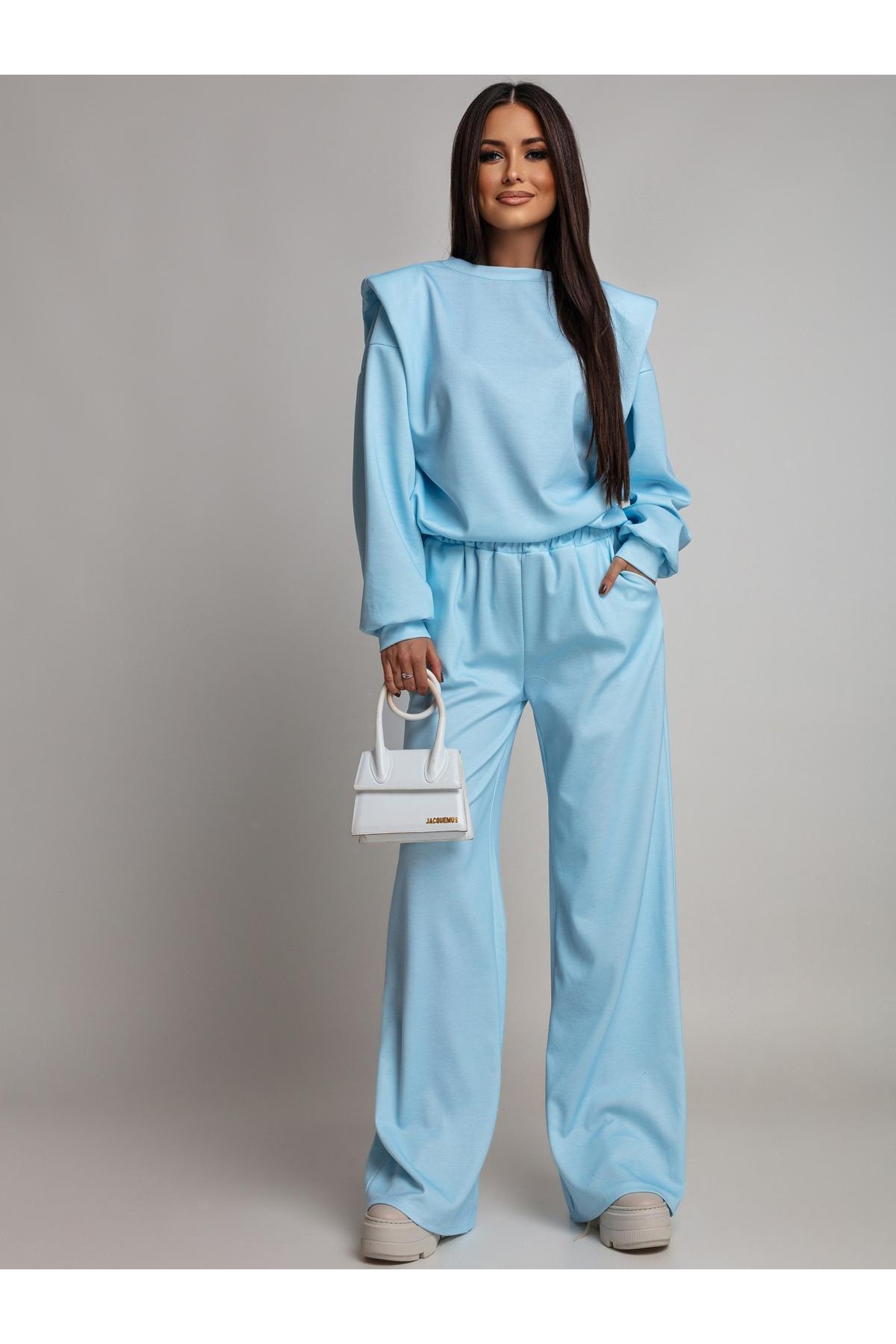 Bledomodrý set MINIMAL — spredu