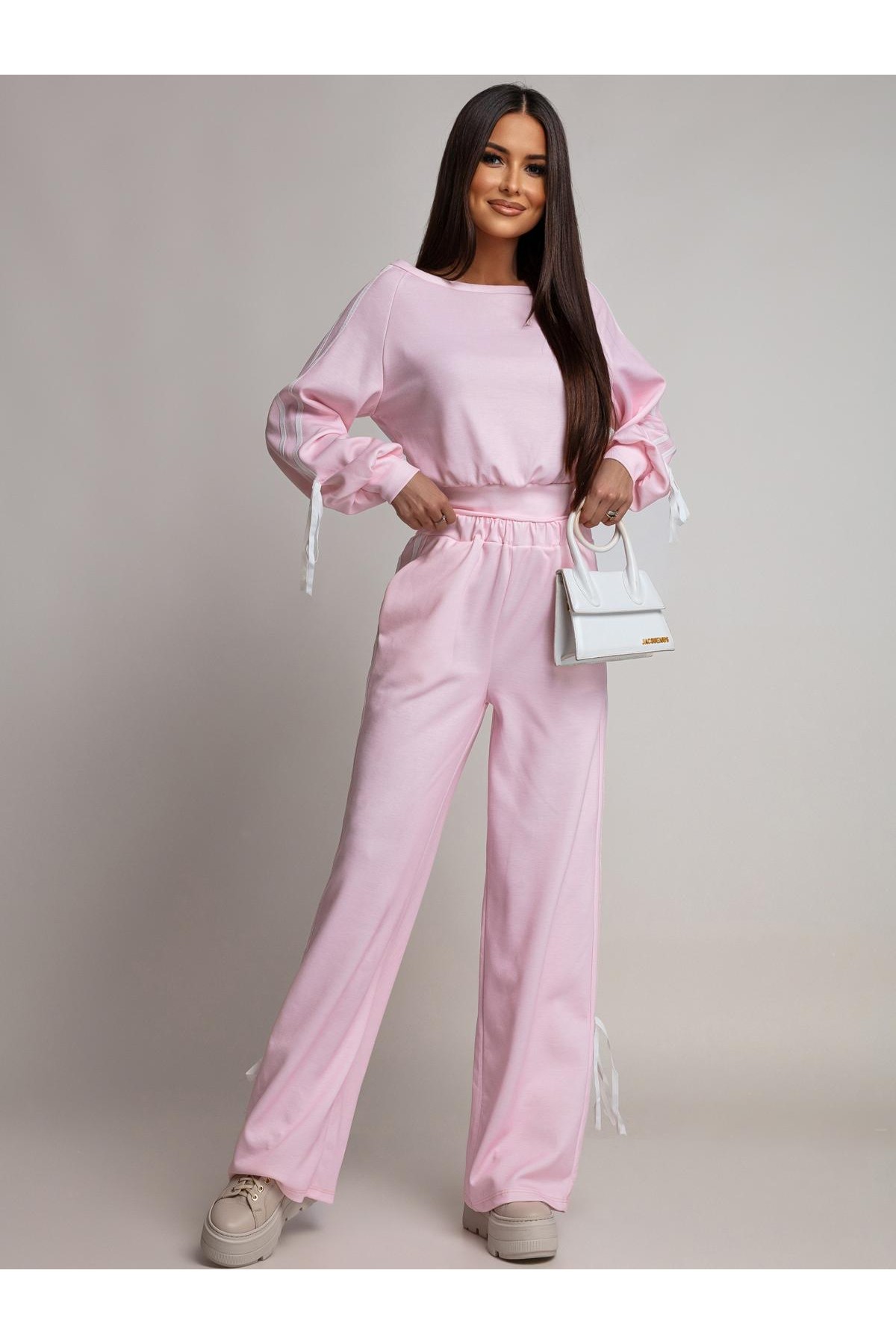 Ružový set SPORTY CHIC — spredu